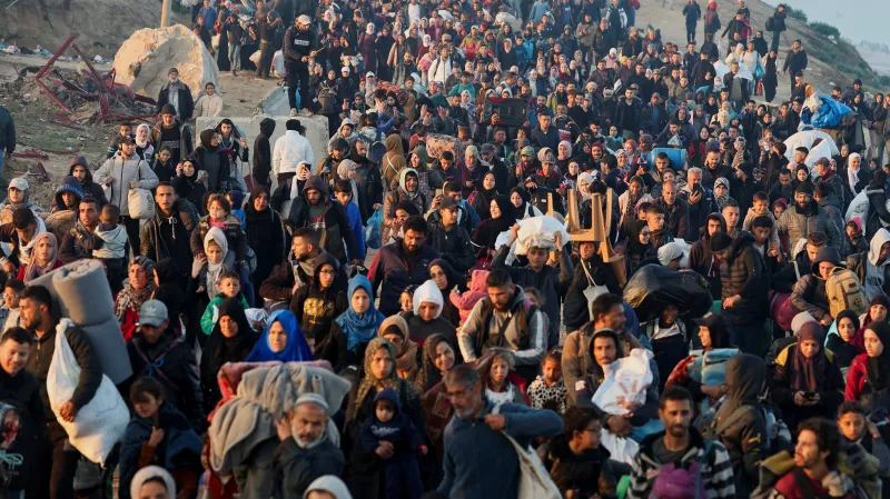 Palestinci se vrací na sever Pásma Gazy