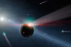 Ke Slunci míří návštěvník od jiné hvězdy. Nově objevená kometa nepochází z naší sluneční soustavy