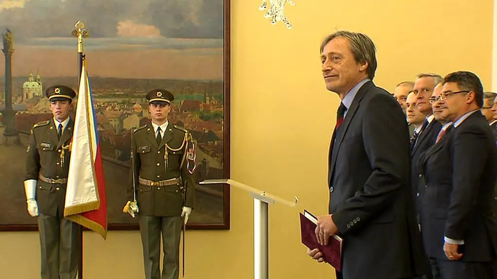 Martin Stropnický na slavnostním ceremoniálu