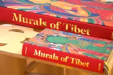 Nástěnné malby Tibetu může mít 998 lidí doma