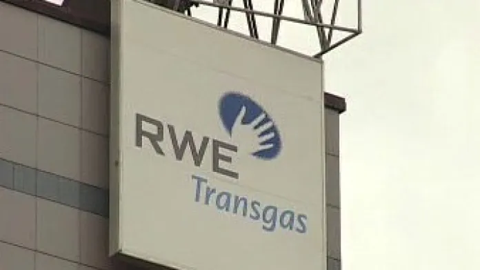 Logo největšího českého prodejce plynu, společnosti RWE Transgas