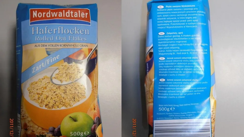 Ovesné vločky Nordwaldtaler