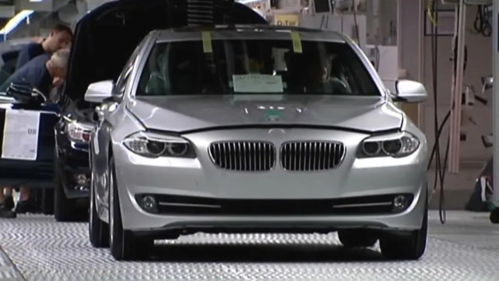 Dělníci v BMW