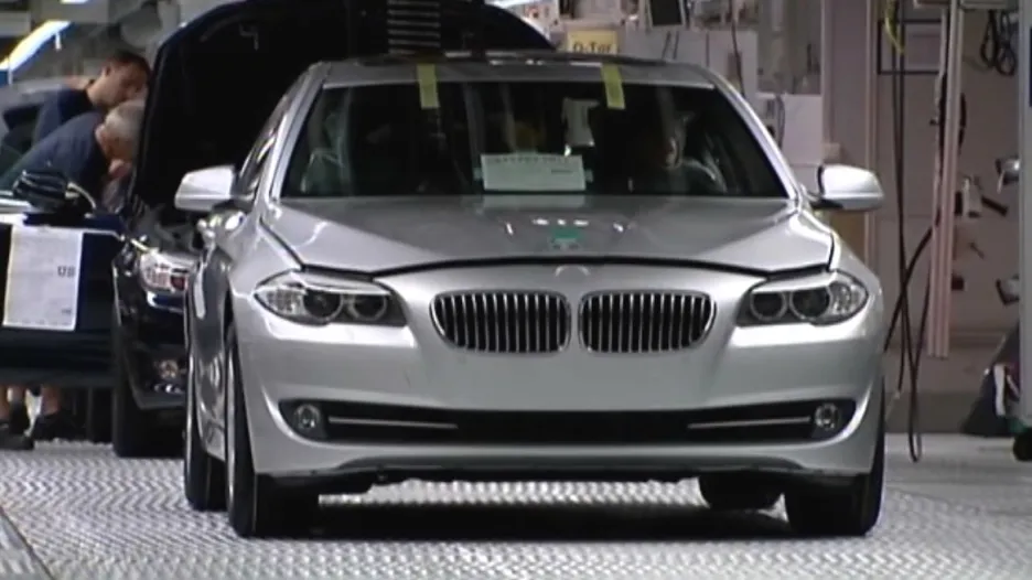 Dělníci v BMW