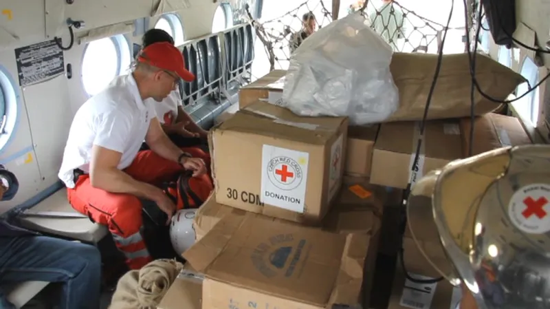 Zdravotnický materiál Českého červeného kříže