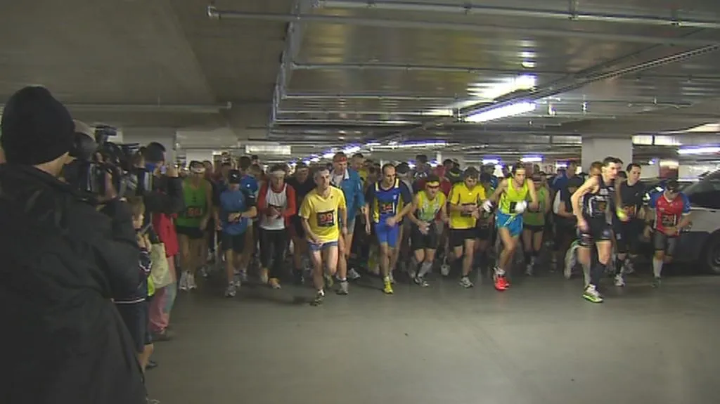 Maraton v podzemních garážích