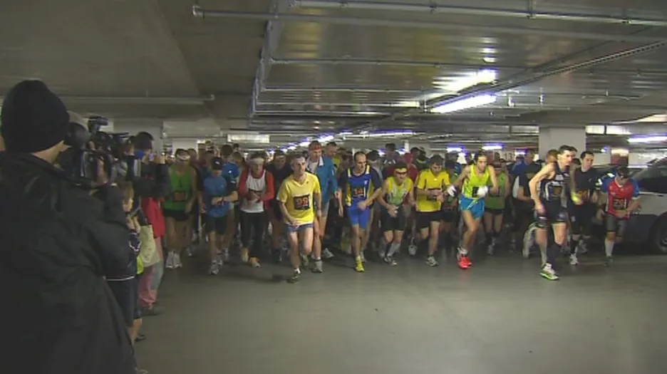 Maraton v podzemních garážích