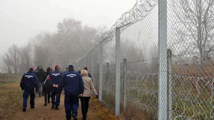 Plot u Röszke na maďarsko-srbské hranici