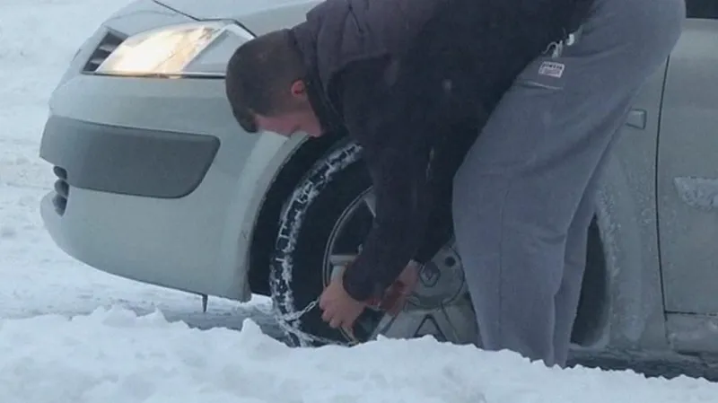 Sněhová kalamita ve Francii