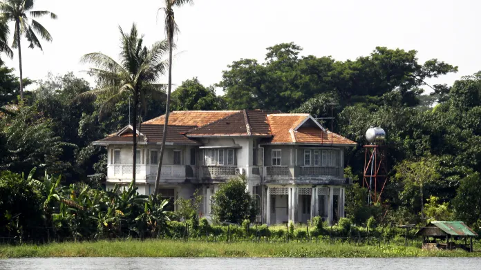 Dům, ve kterém žila Su Ťij patnáct let v domácím vězení