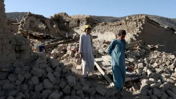 Následky zemětřesení z 22. června 2022 v afghánské obci Wor Kali