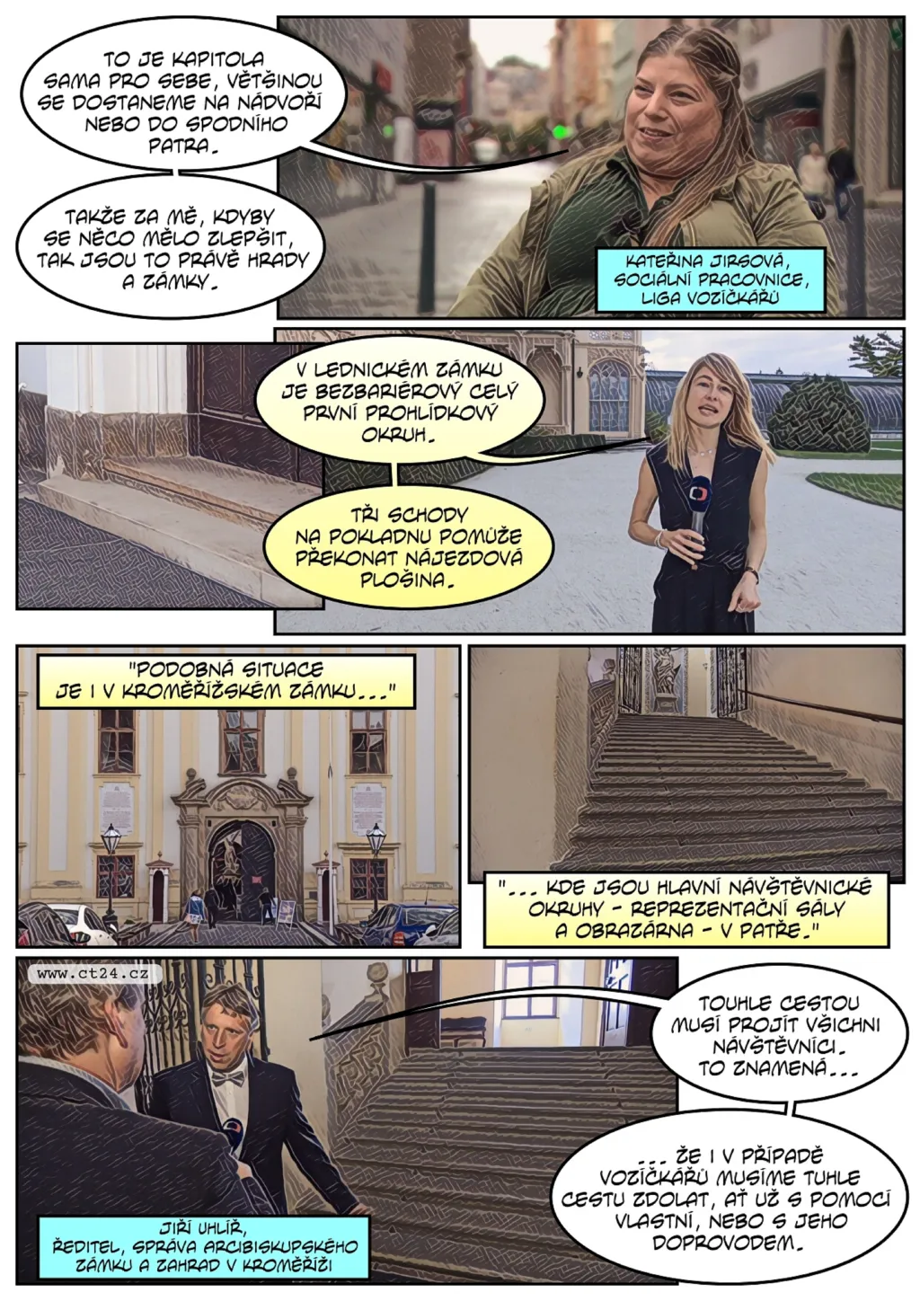 Brno chce vozíčkářům zpřístupnit kulturu
