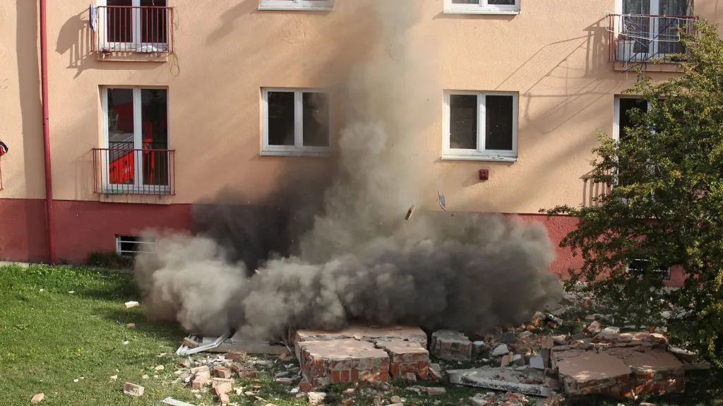 Výbuch plynu v Havířově