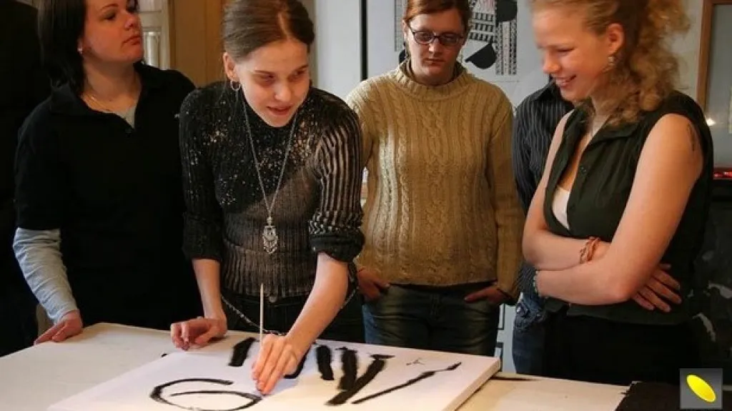 V ateliéru Dina Čeča