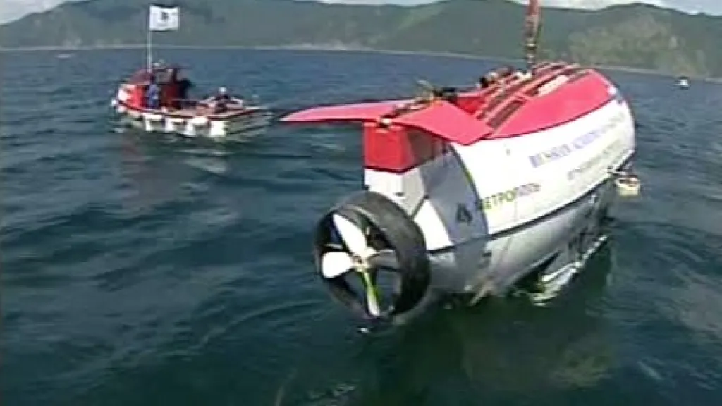 Premiér Putin míří do hlubin