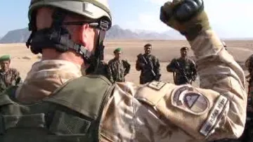 Čeští vojáci vedou výcvik afghánské armády