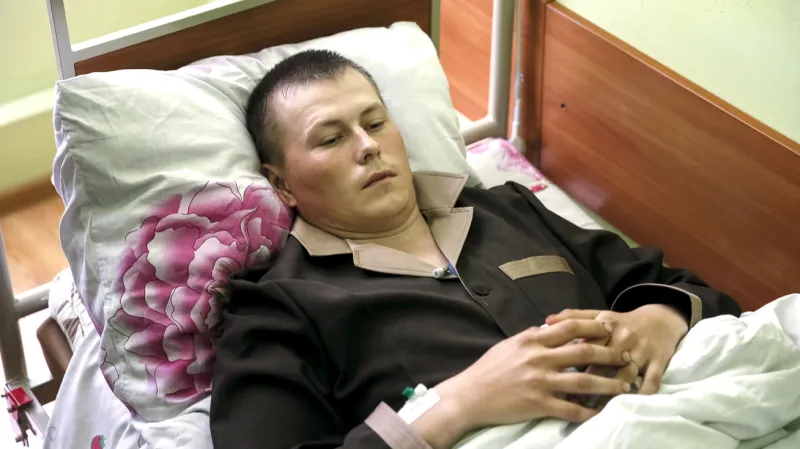 Zadržený ruský voják Alexandr Alexandrov
