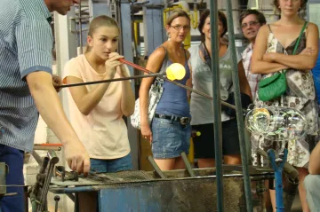 Den otevřených dveří ve sklárnách ve Strání