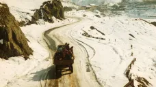 Karabašská metropole Stěpanakert v době první války (prosinec 1993)