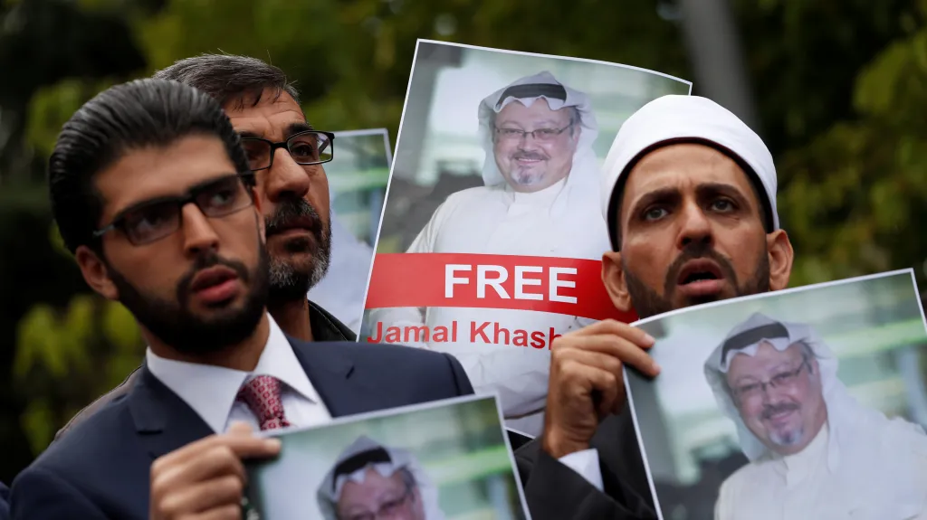 Demonstrace za saúdského novináře, který zmizel z konzulátu v Istanbulu