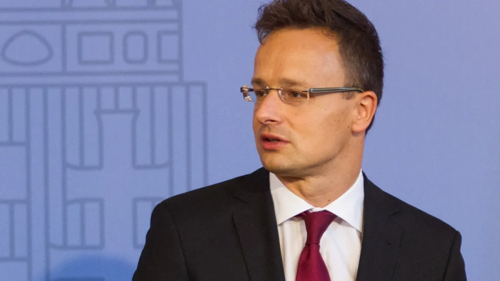 Maďarský ministr zahraničí Péter Szijjártó