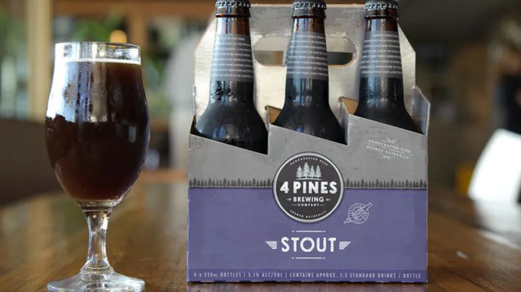 Vostok Space Beer \"4-Pines Stout\"