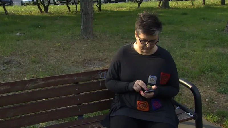 Polská aktivistka Elžbieta Podleśná