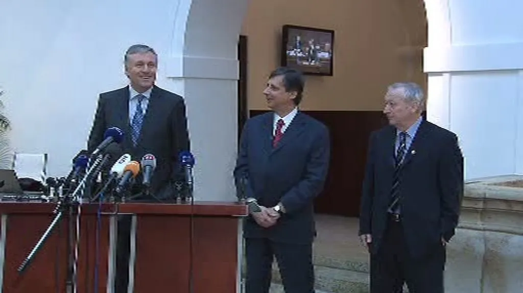 Brífink po jednání o konvergenčním programu