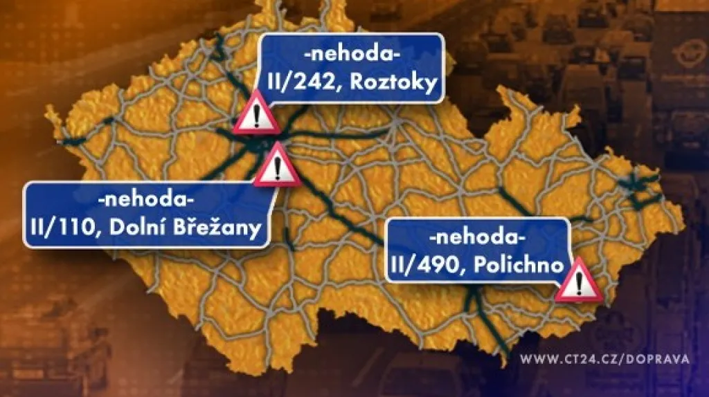 Dopravní situace v úterý 27. 10. 2009