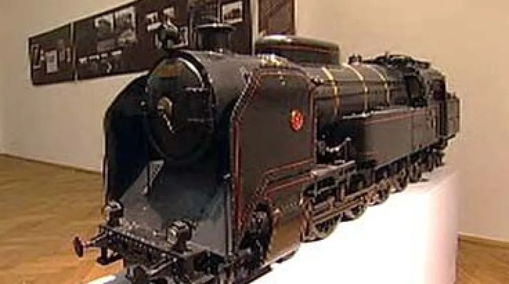 Model lokomotivy v NTM