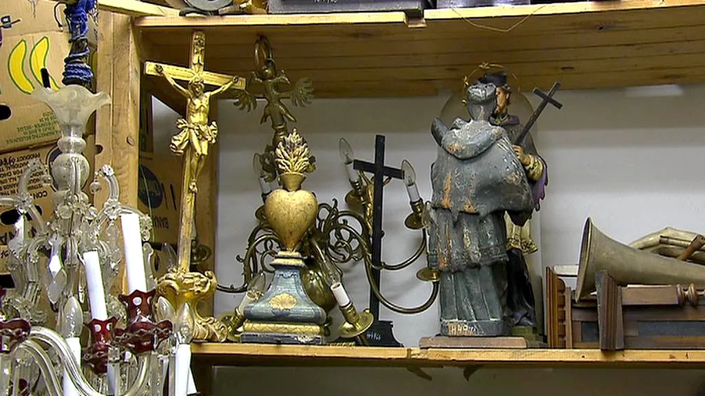 Depozitář muzea v Benátkách nad Jizerou