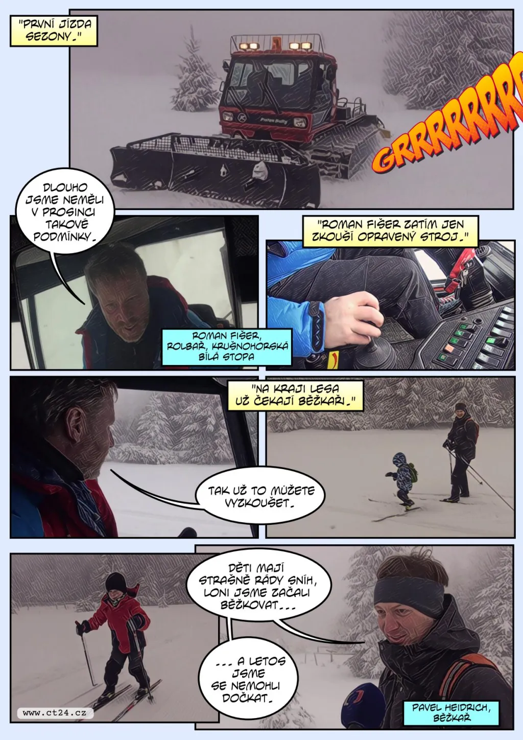 Problémy Krušnohorské bílé stopy