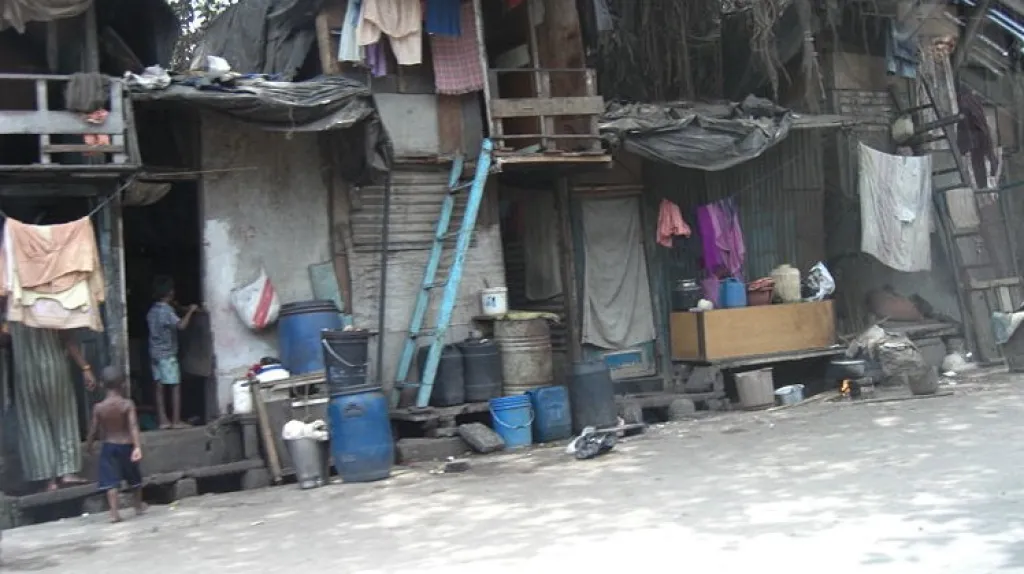 Slumy v Mumbaji