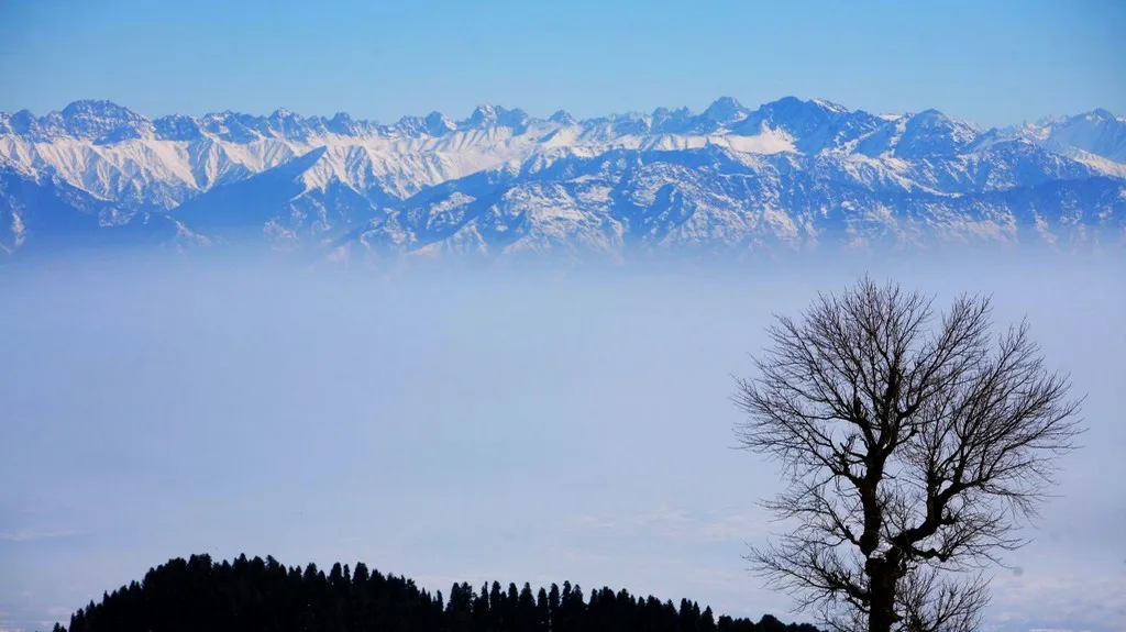 Indické středisko Gulmarg
