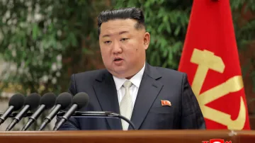 Severokorejský diktátor Kim Čong-un