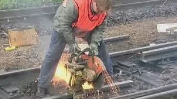 Práce na železnici