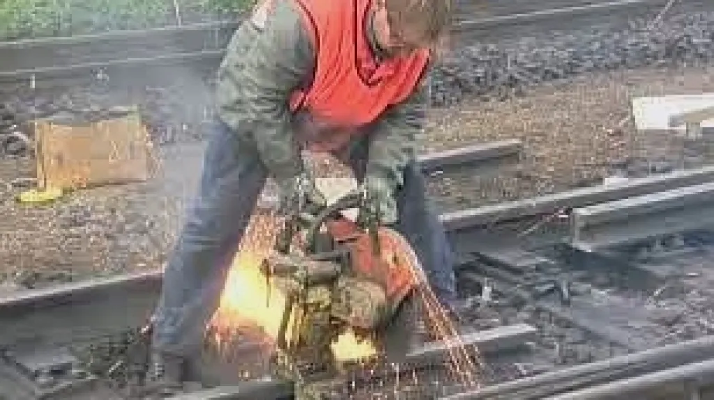 Práce na železnici