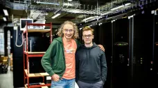 Pavel Jungwirth (vlevo) a Marco Vitek (vpravo)