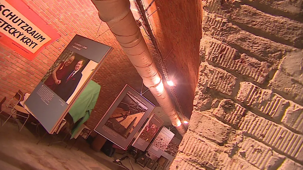 Protiatomový kryt pod Špilberkem ožil Havlovými citáty