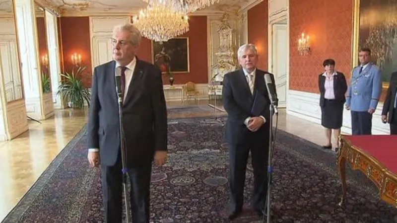 TK Miloše Zemana a Jiřího Rusnoka