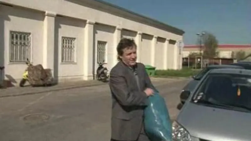 Radovan Novotný bezprostředně po opuštění vazby