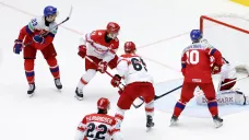 Mistrovství světa v hokeji, zápas mezi Českem a Dánskem
