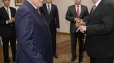 Miloš Zeman slaví na Hradě 70. narozeniny