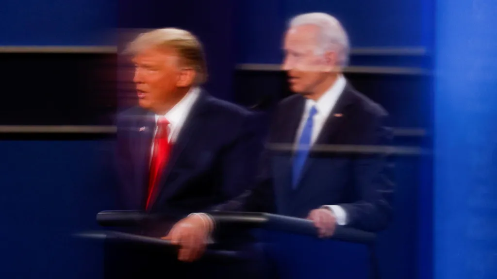 Donald Trump a Joe Biden