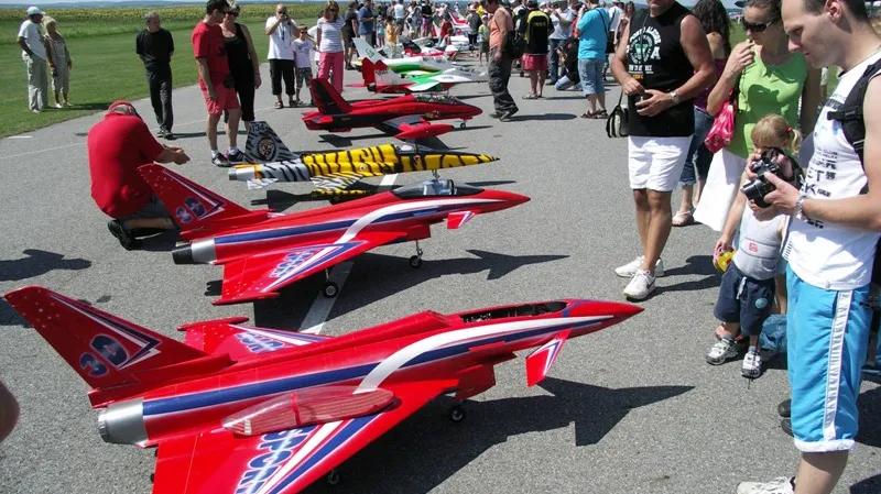 Setkání modelů s turbínovými motory