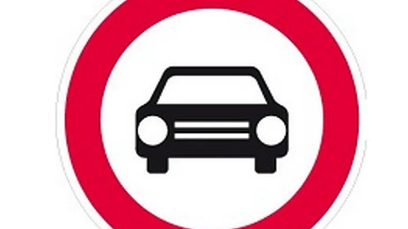 Zákaz vjezdu motorových vozidel