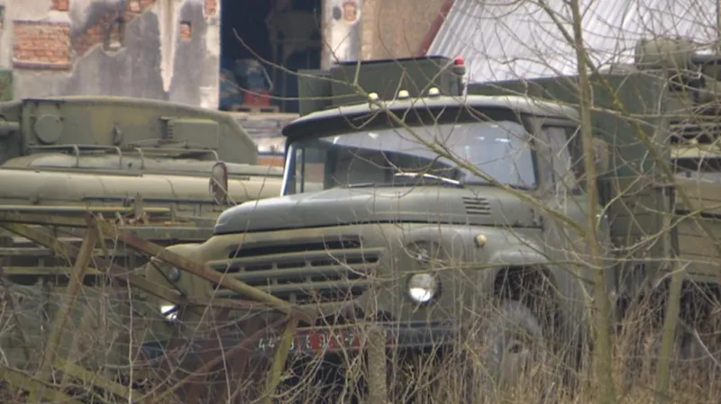 Muniční sklad ve Slatině