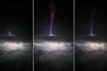 Obří výboj z bouře vynesl do vesmíru rekordní množství energie