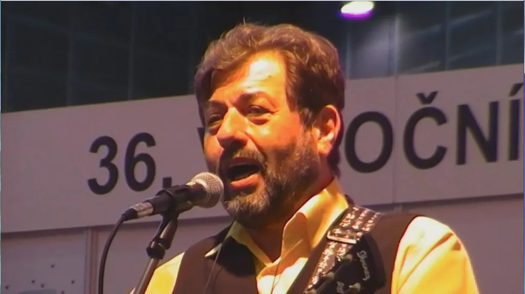 Zdeněk Junák na vánočních trzích