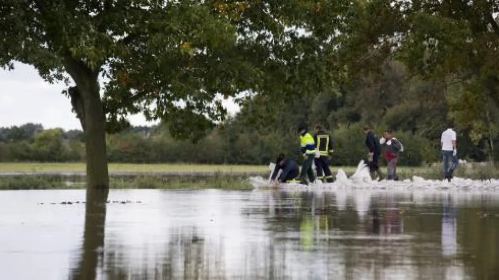 Velká voda v Německu